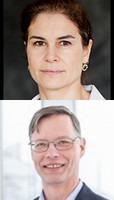 Marine Carrasco et Benoit Perron